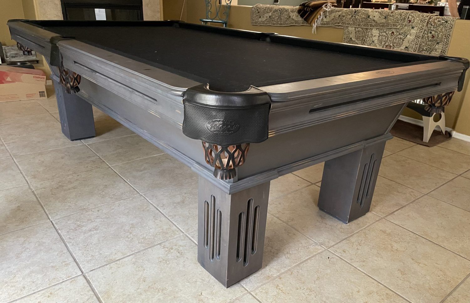 Olhausen Southern Pool Table Grey Wash Finish