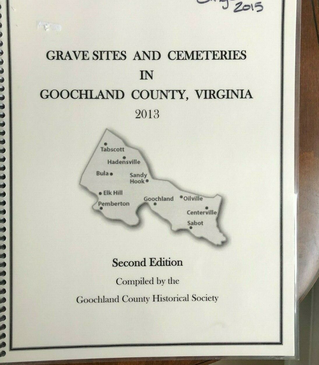 Grave Sites And Cemeteries In Goochland County, Virginia 2013