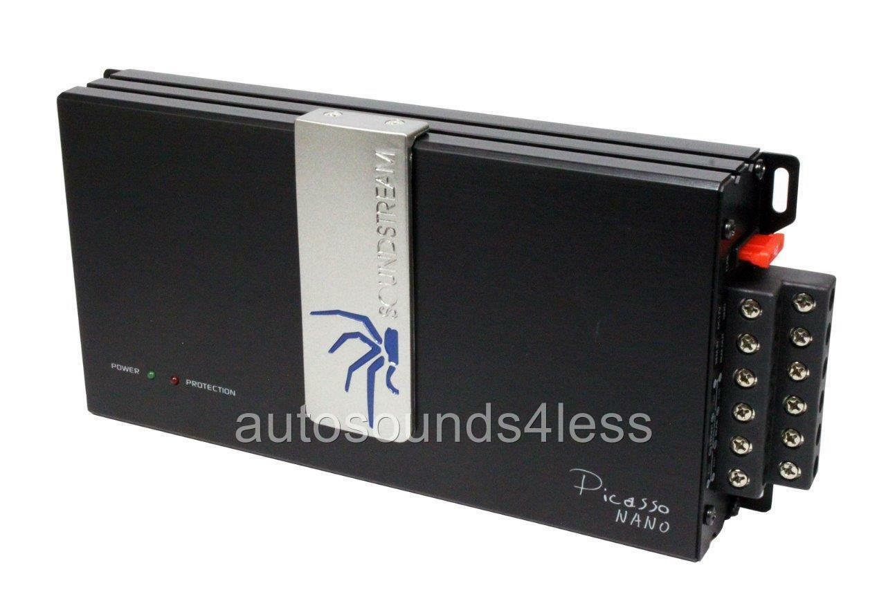 Soundstream Pn4.520d 520 Watts Nano Compact Motorcycle Car 4-channel Amplifier
