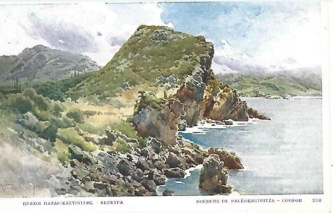 Greece Kerkyra Corfu  Rocks Of Paleokastritsa