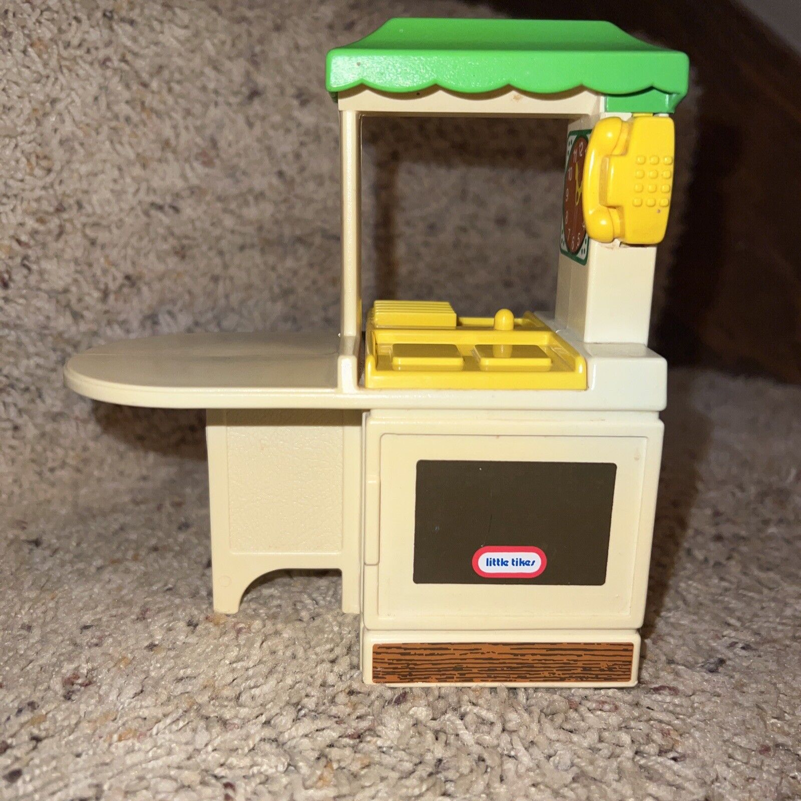 Vintage Little Tikes Dollhouse Kitchen Toy Pretend Play Ec