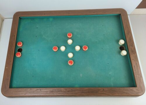 Vintage P.d. Cue Bumper Pool Table Only (34x24x5in)