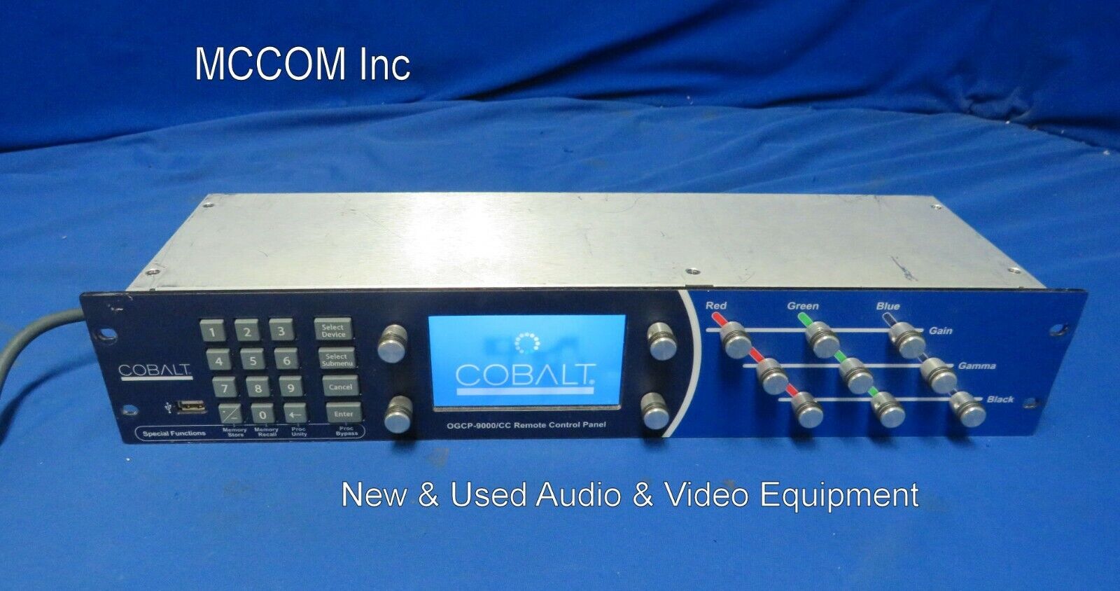 Cobalt Ogcp-9000/cc Remote Control Panel