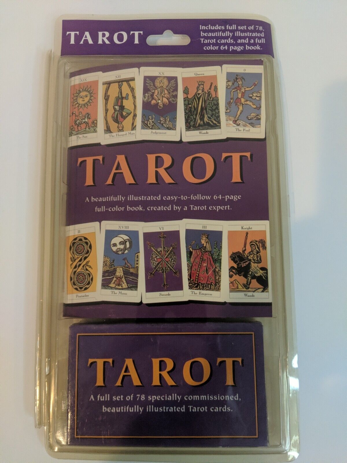 Illustrated Tarot Book And Cards By Jonathan Dee Parragon Publishing