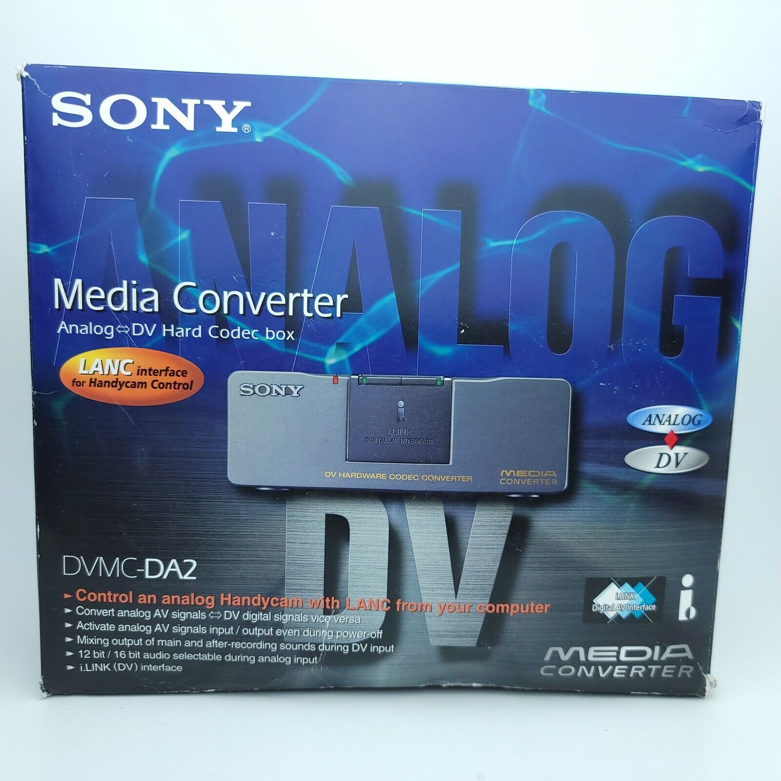 New Sony Dvmc-da2 Dv Hard Codec Converter Box Media Nob