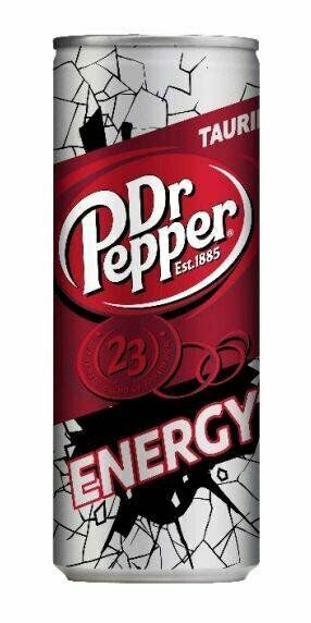 Dr Pepper Energy Drink - 250 Ml Can - Very Rare Limited -  Pepsi Schweppes