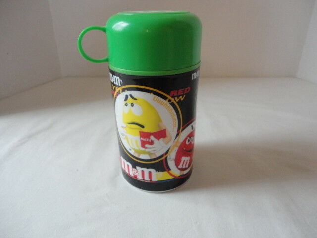 Vintage M&m Thermos For Lunch Box Collector , Never Used