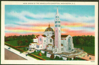 Immaculate Conception Washington Dc Postcard