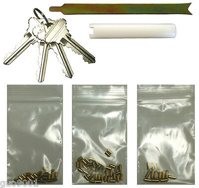 Schlage Rekey Kits 4 Keys 8 Locks Rekeying Kit 6 Pins Locksmith Key Pin Tools