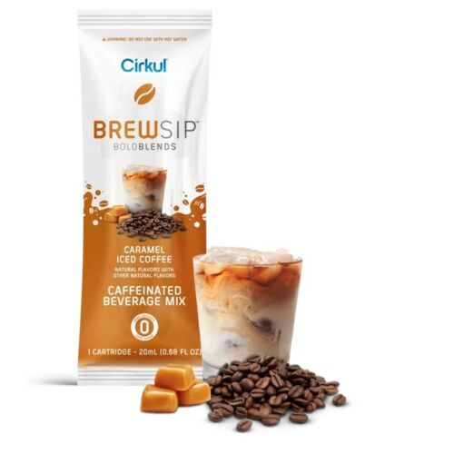 Cirkul Caramel Iced Coffee - Brewsip Boldblends Coffee Flavor Cartridges