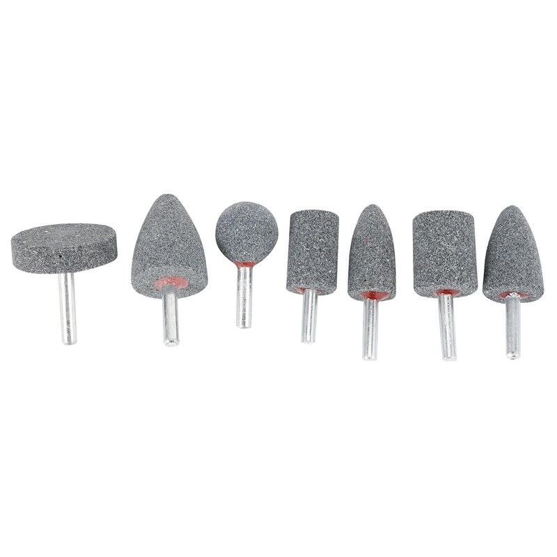 Abrasive Stone Points Set Grinding Wheel Polishing Head Bit With 1/4-inch 7 J5f6